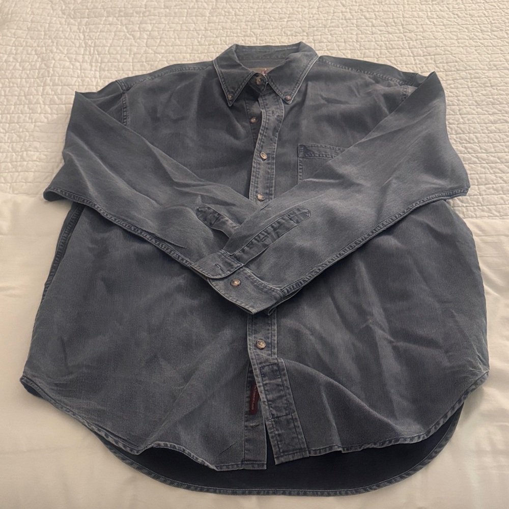 The Territory Ahead Charcoal Button Down Shirt
